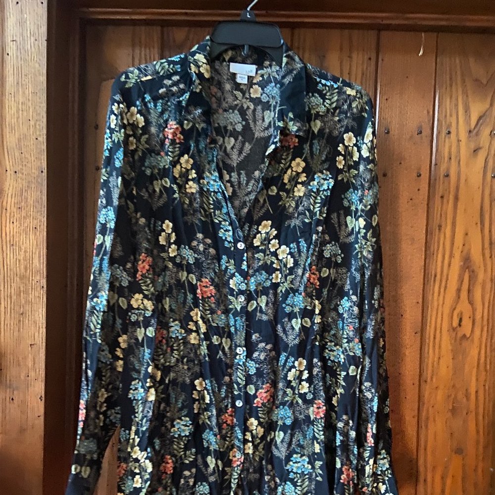 Vibrant foral long tunic